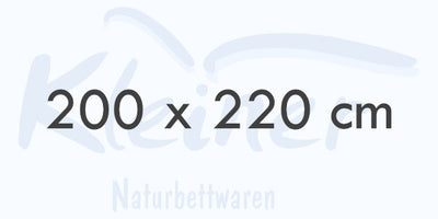 Duo-Steppbetten 200 x 220 cm